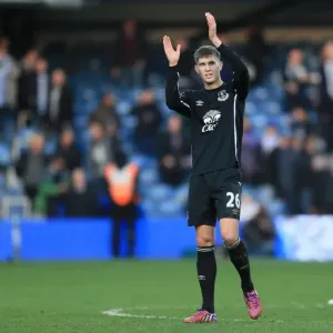 John Stones Salutes Everton Fans: Queens Park Rangers vs. Everton, Premier League John Stones Salutes Everton Fans: Queens Park Rangers vs. Everton, Premier League
