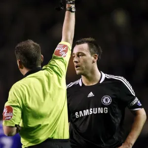 John Terry's Red Card: Everton vs Chelsea, Barclays Premier League, 2008 John Terry's Red Card: Everton vs Chelsea, Barclays Premier League, 2008