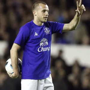 Johnny Heitinga in Action: Everton vs. Fulham, Barclays Premier League (19 March 2011), Goodison Park Johnny Heitinga in Action: Everton vs. Fulham, Barclays Premier League (19 March 2011), Goodison Park