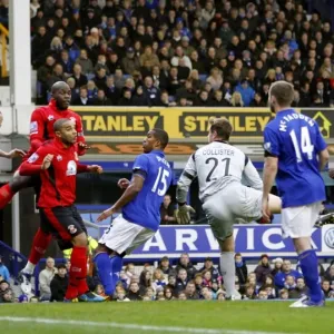 Johnny Heitinga Scores Everton's First Goal in FA Cup Third Round Against Tamworth (07 January 2012) Johnny Heitinga Scores Everton's First Goal in FA Cup Third Round Against Tamworth (07 January 2012)