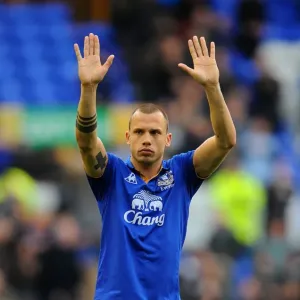 Johnny Heitinga's Triumph: Everton's Victory over Fulham in the Barclays Premier League (28 April 2012, Goodison Park) Johnny Heitinga's Triumph: Everton's Victory over Fulham in the Barclays Premier League (28 April 2012, Goodison Park)