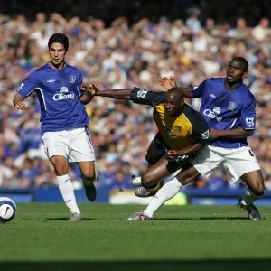 Joseph Yobo and Mikel Arteta