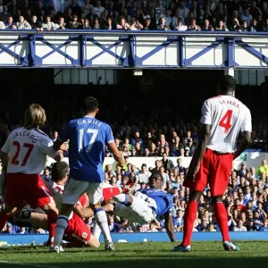 Premier League Prints: Everton V Blackburn Rovers