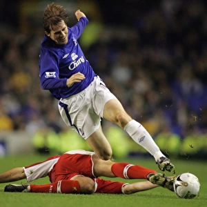 Kevin Kilbane: Escape from a Sliding Tackle on the Soccer Field