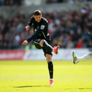 Kevin Mirallas in Action: Swansea City vs. Everton, Premier League Showdown at Liberty Stadium Kevin Mirallas in Action: Swansea City vs. Everton, Premier League Showdown at Liberty Stadium
