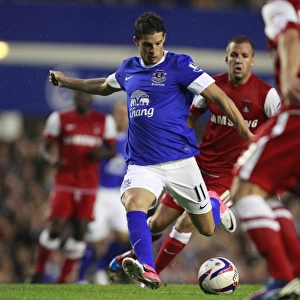 Kevin Mirallas' Brace Powers Everton to Dominant 5-0 Capital One Cup Win over Leyton Orient (29-08-2012)