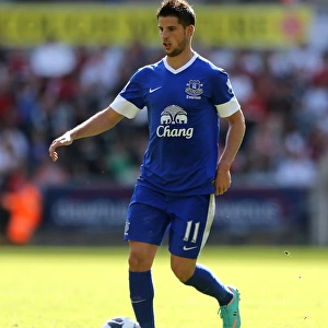 Kevin Mirallas Scores the Third in Everton's 3-0 Victory over Swansea City (22-09-2012)