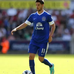 Kevin Mirallas Scores the Third in Everton's 3-0 Victory over Swansea City (22-09-2012) Kevin Mirallas Scores the Third in Everton's 3-0 Victory over Swansea City (22-09-2012)
