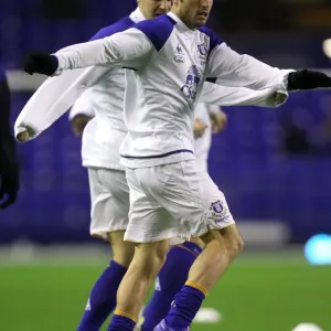 Landon Donovan Joins Everton Team Warm-Up Before Everton vs. Bolton Wanderers (04 January 2012)