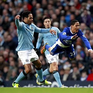 Lecott vs. Pienaar: A Football Rivalry - Manchester City vs. Everton, Barclays Premier League (1-1)