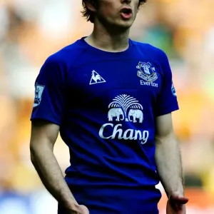 Leighton Baines in Action: Everton vs. Wolverhampton, April 2011 Leighton Baines in Action: Everton vs. Wolverhampton, April 2011