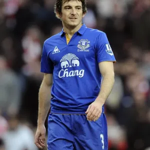 Leighton Baines in Action: Everton vs. Arsenal, Barclays Premier League, Emirates Stadium (10 December 2011) Leighton Baines in Action: Everton vs. Arsenal, Barclays Premier League, Emirates Stadium (10 December 2011)