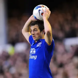 Leighton Baines in Action: Everton vs. Tottenham Hotspur at Goodison Park - Barclays Premier League (10 March 2012) Leighton Baines in Action: Everton vs. Tottenham Hotspur at Goodison Park - Barclays Premier League (10 March 2012)