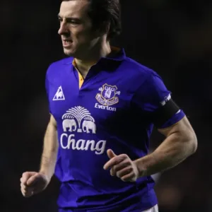 Leighton Baines in Action: Everton vs Bolton Wanderers, Premier League (04 January 2012, Goodison Park)