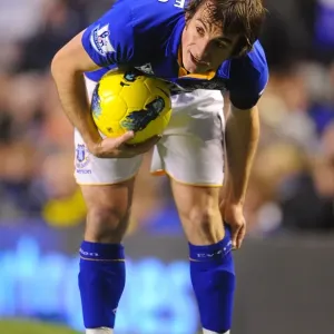 Leighton Baines in Action: Everton vs Stoke City, Barclays Premier League (4 December 2011) Leighton Baines in Action: Everton vs Stoke City, Barclays Premier League (4 December 2011)