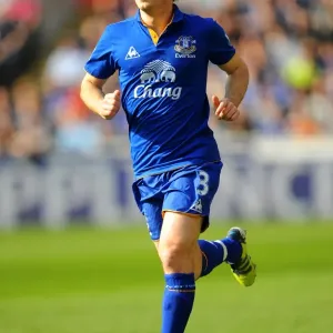 Leighton Baines in Action: Everton vs Swansea City, Premier League (2012) Leighton Baines in Action: Everton vs Swansea City, Premier League (2012)