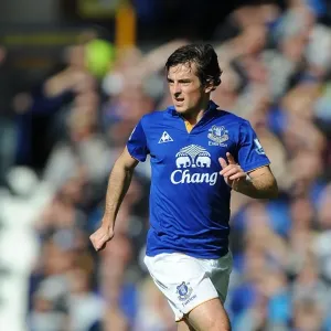 Leighton Baines in Action: Everton vs Wigan Athletic, Barclays Premier League, Goodison Park (September 17, 2011) Leighton Baines in Action: Everton vs Wigan Athletic, Barclays Premier League, Goodison Park (September 17, 2011)