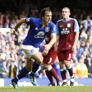 Leighton Baines Double: Everton's Victory Over Aston Villa in the Barclays Premier League (10 September 2011) - Baines Scores Both Goals from the Penalty Spot