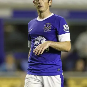 Leighton Baines Game-Winning Goal: Everton 1-0 Manchester United (2012, Goodison Park) Leighton Baines Game-Winning Goal: Everton 1-0 Manchester United (2012, Goodison Park)