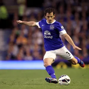 Leighton Baines Game-Winning Goal: Everton 1-0 Manchester United (Goodison Park, 2012) Leighton Baines Game-Winning Goal: Everton 1-0 Manchester United (Goodison Park, 2012)
