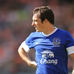 Leighton Baines at Keith Southern's Testimonial: Everton vs. Blackpool at Bloomfield Road Leighton Baines at Keith Southern's Testimonial: Everton vs. Blackpool at Bloomfield Road