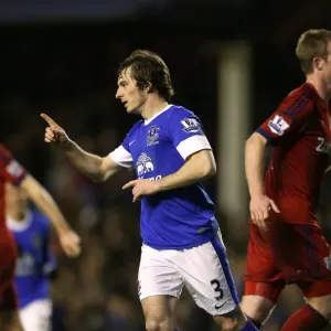 Leighton Baines Penalty: Everton's Triumphant Moment Against West Bromwich Albion (30-01-2013) Leighton Baines Penalty: Everton's Triumphant Moment Against West Bromwich Albion (30-01-2013)