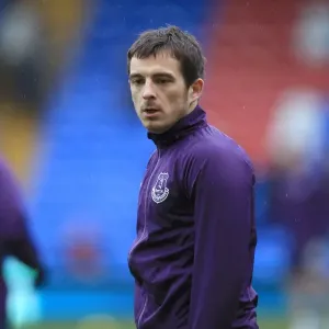 Leighton Baines in Prematch Warm-Up: Crystal Palace vs Everton, Barclays Premier League Leighton Baines in Prematch Warm-Up: Crystal Palace vs Everton, Barclays Premier League