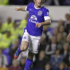 Leighton Baines Scores the Opener: Everton vs Newcastle United, Barclays Premier League, Goodison Park (September 17, 2012) Leighton Baines Scores the Opener: Everton vs Newcastle United, Barclays Premier League, Goodison Park (September 17, 2012)