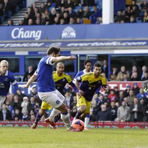 Leighton Baines Scores the Penalty Print Leighton Baines Scores the Penalty Print