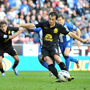 Premier League Framed Print Collection: Wigan Athletic 2 v Everton 2 : DW Stadium : 06-10-2012