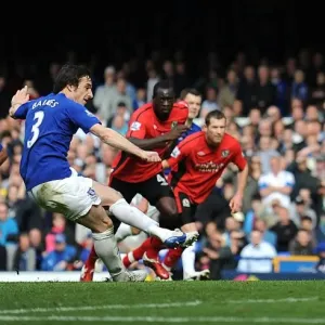 Premier League Prints: 16 April 2011 Everton V Blackburn Rovers