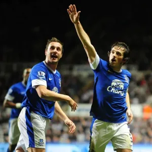 Leighton Baines's Stunner: Everton's Winning Goal vs. Newcastle United (BPL, 2013) Leighton Baines's Stunner: Everton's Winning Goal vs. Newcastle United (BPL, 2013)