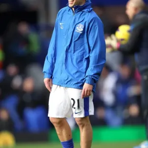 Leon Osman's Battle: Everton vs Chelsea - Premier League Clash (30-12-2012) - Everton 1 - Chelsea 2