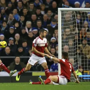 Leon Osman's Opening Goal: Everton's Triumph Over Fulham in Barclays Premier League (14-12-2013, Goodison Park) Leon Osman's Opening Goal: Everton's Triumph Over Fulham in Barclays Premier League (14-12-2013, Goodison Park)