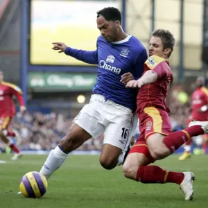 Lescott vs Doyle: A Battle at Goodison Park - Everton vs Reading, FA Barclays Premiership, 14/01/07