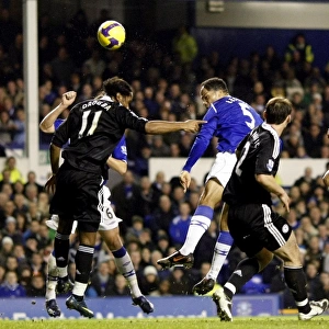 Lescott's Glorious Header: Everton vs. Chelsea, Barclays Premier League, Goodison Park, 22/12/08
