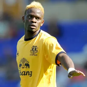 Louis Saha in Action: Everton vs Birmingham City (30 July 2011)