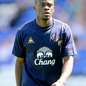 Louis Saha in Action: Everton vs Birmingham City (30 July 2011)