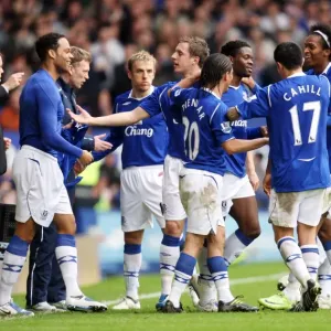 Louis Saha's Game-Winning Goal: Everton 2-0 West Bromwich Albion (2009) Louis Saha's Game-Winning Goal: Everton 2-0 West Bromwich Albion (2009)