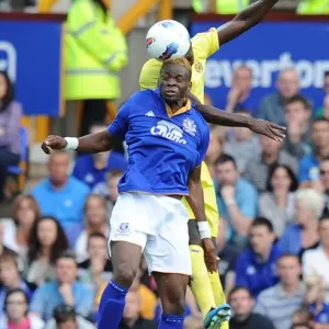 Print of Louis Saha's Goal at Everton vs Villarreal (05.08.2011) Print of Louis Saha's Goal at Everton vs Villarreal (05.08.2011)