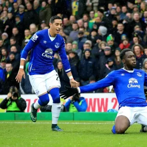 Lukaku Strikes: Everton's First Goal in Premier League Victory over Norwich City Lukaku Strikes: Everton's First Goal in Premier League Victory over Norwich City