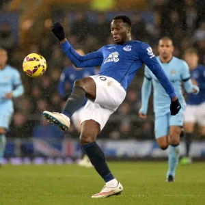Romelu Lukaku Print at Goodison Park Romelu Lukaku Print at Goodison Park
