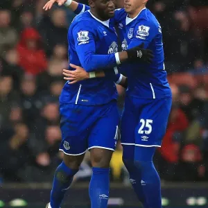 Lukaku's Strike: Everton's Historic First Goal vs Stoke City at Britannia Stadium Lukaku's Strike: Everton's Historic First Goal vs Stoke City at Britannia Stadium