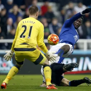 Romelu Lukaku Premier League Print at St James Park