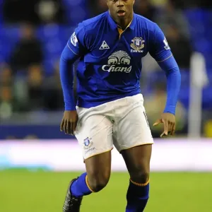 Magaye Gueye in Action: Everton vs. West Bromich Albion, Carling Cup Third Round, Goodison Park (September 2011) Magaye Gueye in Action: Everton vs. West Bromich Albion, Carling Cup Third Round, Goodison Park (September 2011)