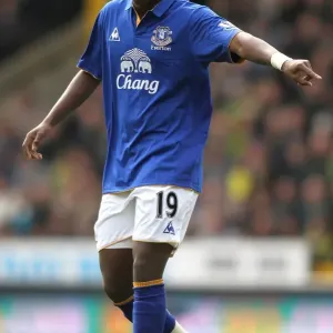 Magaye Gueye in Action: Everton vs. Norwich City, Barclays Premier League (07 April 2012) Magaye Gueye in Action: Everton vs. Norwich City, Barclays Premier League (07 April 2012)