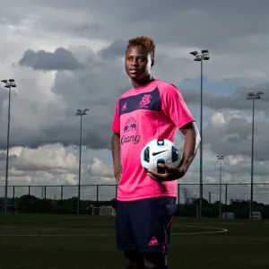 Magaye Gueye Print - Everton FC Player Portrait Magaye Gueye Print - Everton FC Player Portrait