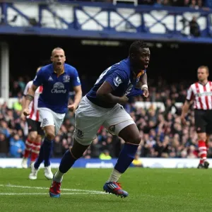 Magaye Gueye's Thrilling Goal: Everton's First in BPL Victory Over Sunderland (09.04.2012, Goodison Park) Magaye Gueye's Thrilling Goal: Everton's First in BPL Victory Over Sunderland (09.04.2012, Goodison Park)