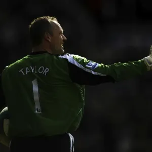 Maik Taylor vs. Everton: Barclays Premier League Clash at St. Andrews - April 12, 2008 Maik Taylor vs. Everton: Barclays Premier League Clash at St. Andrews - April 12, 2008