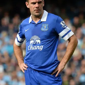 Manchester City vs. Everton: Darron Gibson at Etihad Stadium - Barclays Premier League (5-10-2013) Manchester City vs. Everton: Darron Gibson at Etihad Stadium - Barclays Premier League (5-10-2013)